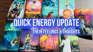 Quick Energy Update 💙💙 Their Feelings & Thoughts 💙💙 Timeless Tarot 💜💜 Hindi-Urdu 💜💜