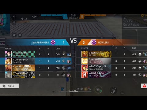 free fire impossible 🍷 clutch 1vs4 #freefire #viralvideo #ayush #totalgaming #videos