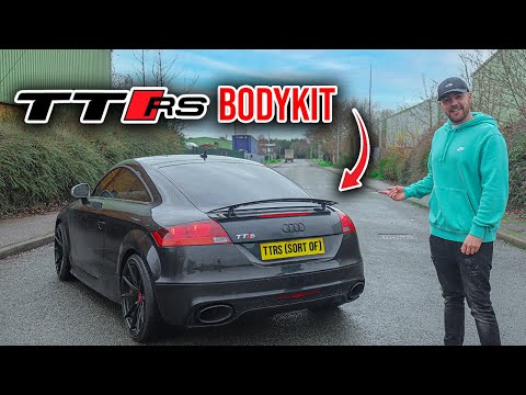 INSTALLING A TTRS BODYKIT TO MY STOLEN AUDI TTS 8J