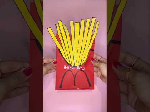 McDonald's blind bag! #blindbag #blindbagopening #papersquishy #squishy #diy #papercraft #diycrafts