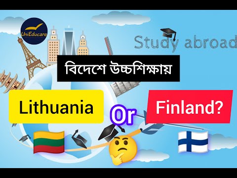 Finland or Lithuania? #studentvisa #finlandstudy #lithuaniastudy #studentvisaitaly