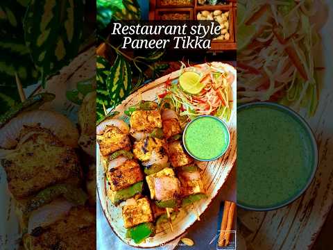 Paneer Tikka | Paneer Tikka Restaurant Style | No Oven No Tandoor Paneer Tikka Recipe | #shorts