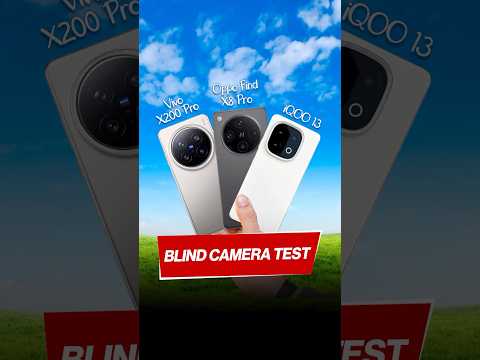 iQOO 13 vs Vivo X200 Pro vs Oppo Find X8 Pro - Blind camera test 😳