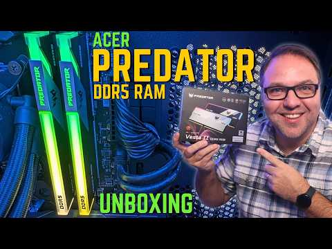 Acer Predator Vesta II RGB DDR5 32GB Ram Unboxing: A Closer Look!