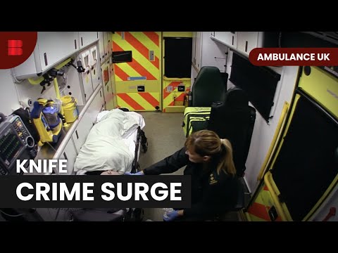 Knife Crime Chaos in Manchester  - Ambulance UK - Medical Documentary