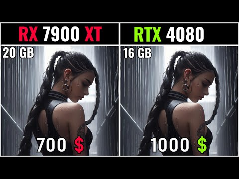 RTX 4080 vs RX 7900 XT - 20 GAMES TESTED