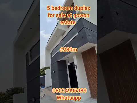 5 bedroom duplex for sale at gowon estate egbada Lagos for #280m