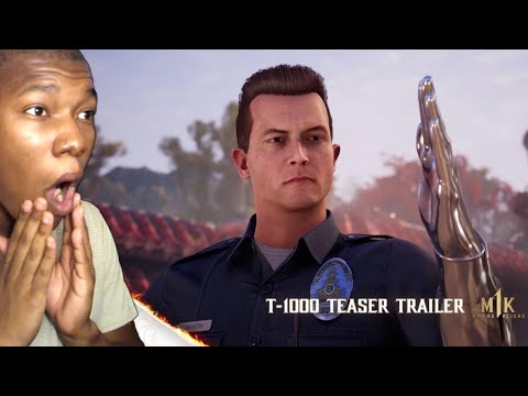 Mortal Kombat 1: Khaos Reigns - Official T-1000 Teaser Trailer REACTION