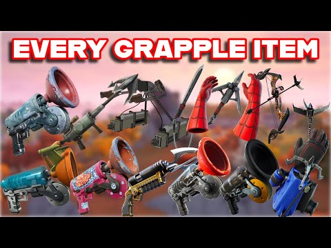 Ranking EVERY GRAPPLE ITEM In FORTNITE HISTORY From WORST To BEST (Again)