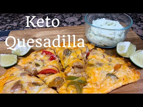 Keto Chicken Quesadillas | How to Make Low Carb Quesadillas | Keto Recipe