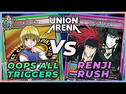 Union Arena Kurapika VS Renji Rush | 84% Of The Deck Is Triggers!? | North America Launch Meta