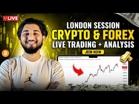 🔴Forex And Crypto live Trading | Bitcoin and Gold Trading.