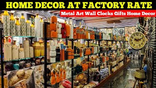 Home Decor Items at Factory Price in Sadar Bazar Home Decor Market | Wall Art Lamps Metal Art Clocks