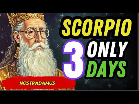 SCORPIO, JUST 3 DAYS BEFORE THE END OF THE YEAR WILL CHANGE FATE