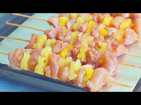 The easiest and tasty chicken fillet recipe. Oven Chicken BBQ Recipe.