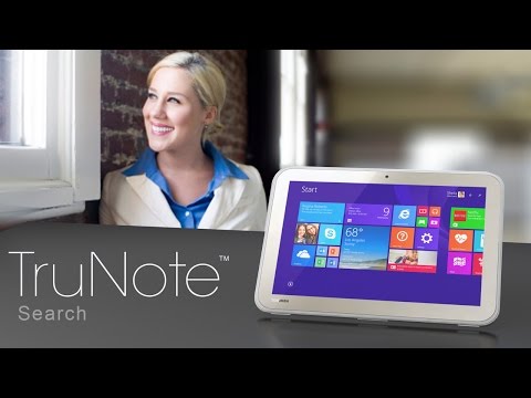 Toshiba How-To: Using search with TruNote™