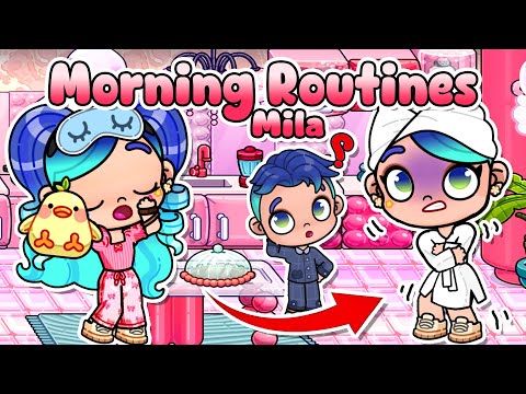 Mila’s Morning Routine 🌸✨ | Aesthetic Vibes at Home 🏠 | Avatar World 🌍 | PAZU