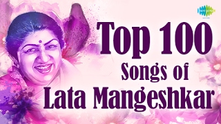 Top 100 songs of Lata Mangeshkar | लाता जी के 100 गाने | Lag Ja Gale | Ajib Dastan Hai Yeh