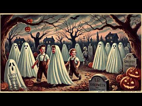 Ghosts in the Graveyard | 1940s Spooky Vintage Halloween Music