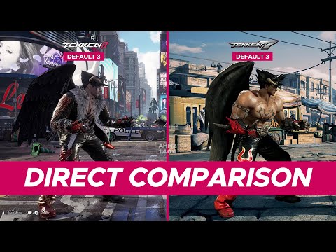 Tekken 8 vs Tekken 7 Direct Comparison