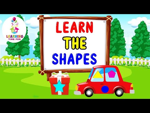 Learn the SHAPES for Preschoolers | Toddler Learning Videos