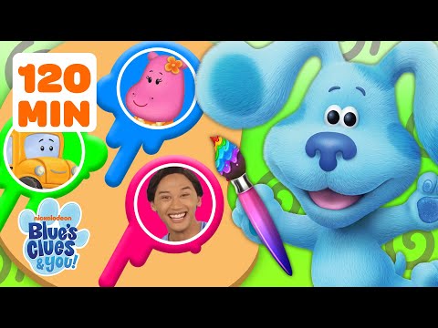 Guess the Missing Colors Game #16 w/ Blue & Josh! *Back To School* | Blue's Clues & You!