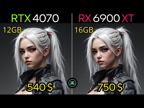 RX 6900 xt vs RX 4070 : 1440P GAMING TEST