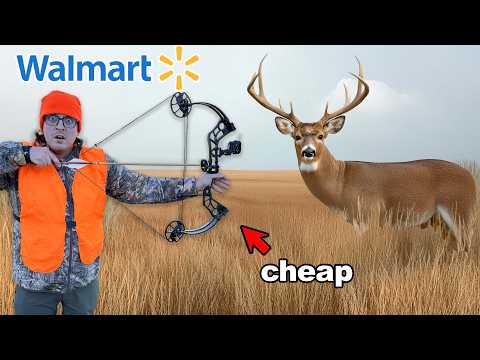 I Hunted With Walmart's Cheapest Bow!