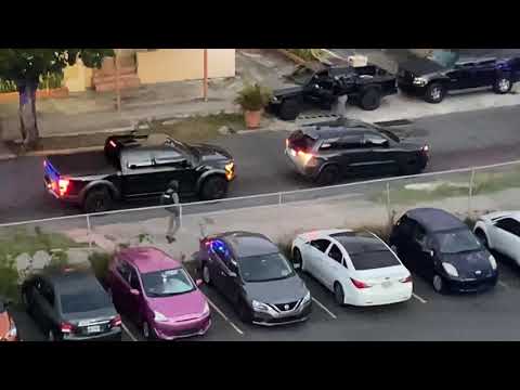 CONDADO, SAN JUAN PUERTO RICO POLICE ACTION