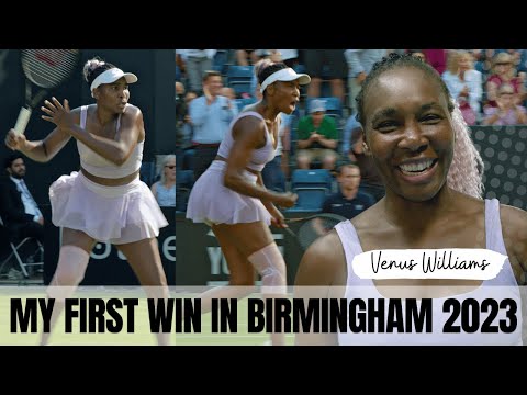 My Unbelievable Triumph at BIRMINGHAM CLASSIC 2023 Venus Williams