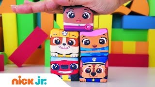 Block Party Squishy Toy Play w/ PAW Patrol, Bubble Guppies & More! | Nick Jr.