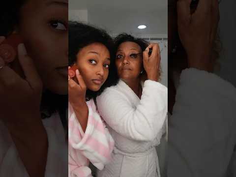 GET READY W/ US👯‍♀️+ CHIT CHAT #getreadywitme #grwm #morninggrwm #beauty #chitchat #beautyroutine