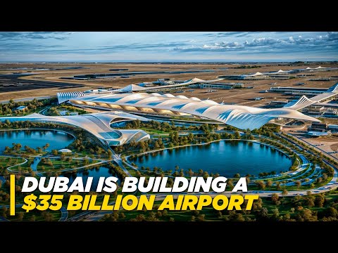 How Dubai’s $35 Billion Airport is Set to Become the World’s Largest Aviation Hub!