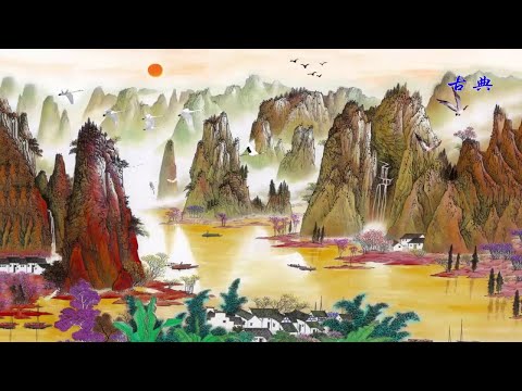 自然安靜音樂  精選古箏音樂  中國古典音樂  -  Bird Sounds vs Guzheng, Traditional Chinese Music.