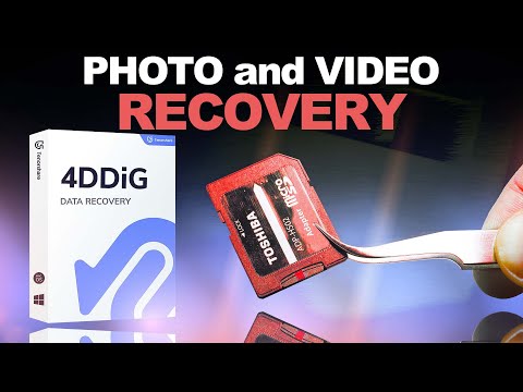 How to — Recover Photos and Videos from SD Card with 4DDiG Data Recovery