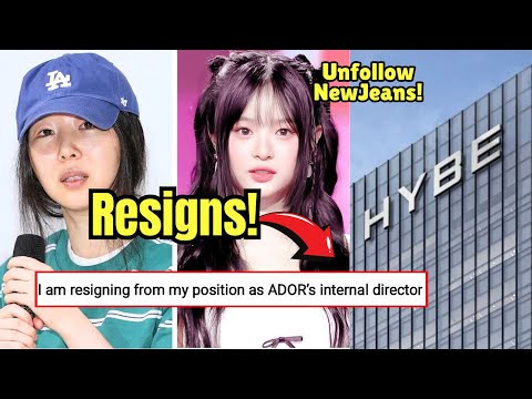 Former ADOR CEO Min Hee Jin Resigns From ADOR And HYBE, Unfollowing NewJeans & Public Outrage!