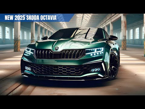 First Look! 2025 Skoda Octavia - The Perfect Blend of Luxury and Sportiness?