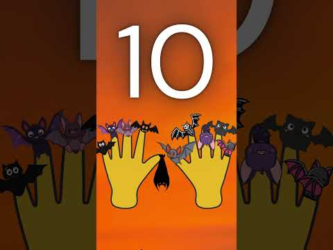 Counting Rhyme | Fun Halloween Counting Song for Kids | Ghosts, Bats & Black Cats