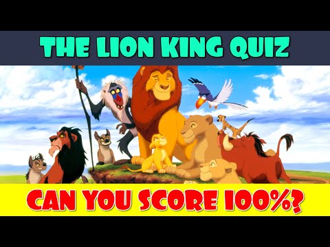 The Lion King Quiz