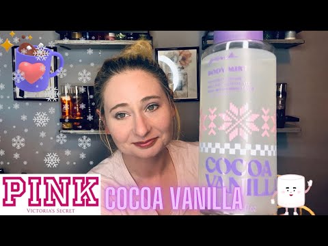 NEW PINK COCOA VANILLA!! FIRST SNIFF & IMPRESSIONS + COMPARED TO BBW HOT COCOA & CREAM ❄️