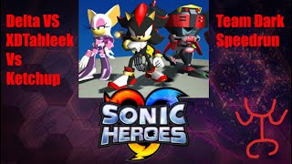 Sonic Heroes Team Dark speed run race Live Stream