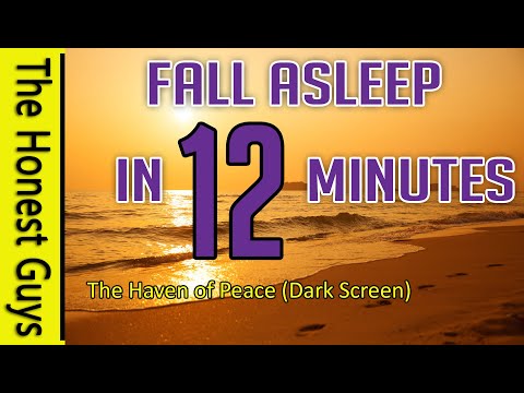 Guided Sleep Meditation: The Haven of Peace. Ultra Deep Relaxation. Dark Screen