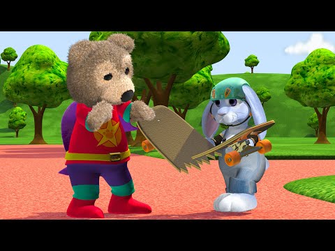 Superhero Charley Is Too Strong! 🐻 Little Charley Bear | Animal Friends