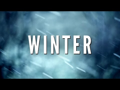 Calm Winter Ambience with Snow and Wind Sounds for Board Games, Relaxing, Studying and Sleep