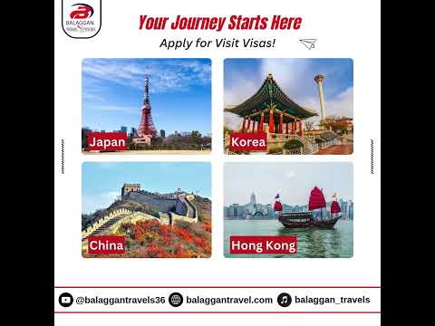 #visitvisa  #japan #korea #china #balaggantravels #hongkong #foryou