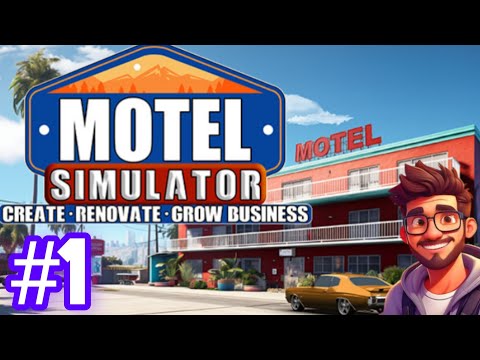 I OPEN MY OWEN MOTEL ||MOTEL SUPERMARKET SIMULATOR #1 #viralvideo #motelmanagersimulator #gamerfleet