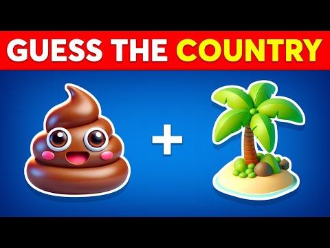 Can You Guess The COUNTRY By Emoji? 🌎🚩 Quiz Dino