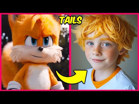 Sonic The Hedgehog 3 In Real Life + Guess The Sonic the Hedgehog 3 Characters by Voice 🔵🦔🏃‍♂️