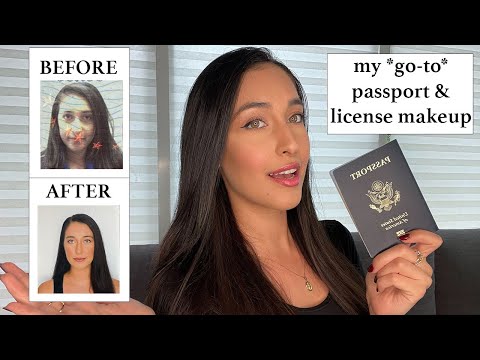 HOW TO LOOK AMAZING FOR PASSPORT & LICENSE PHOTOS | A MAKEUP TUTORIAL