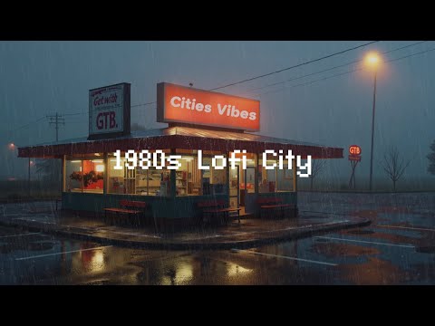 1980s Lofi City 📼 Lofi In City Mix [ Beats to Chill, Study, and Relax ]